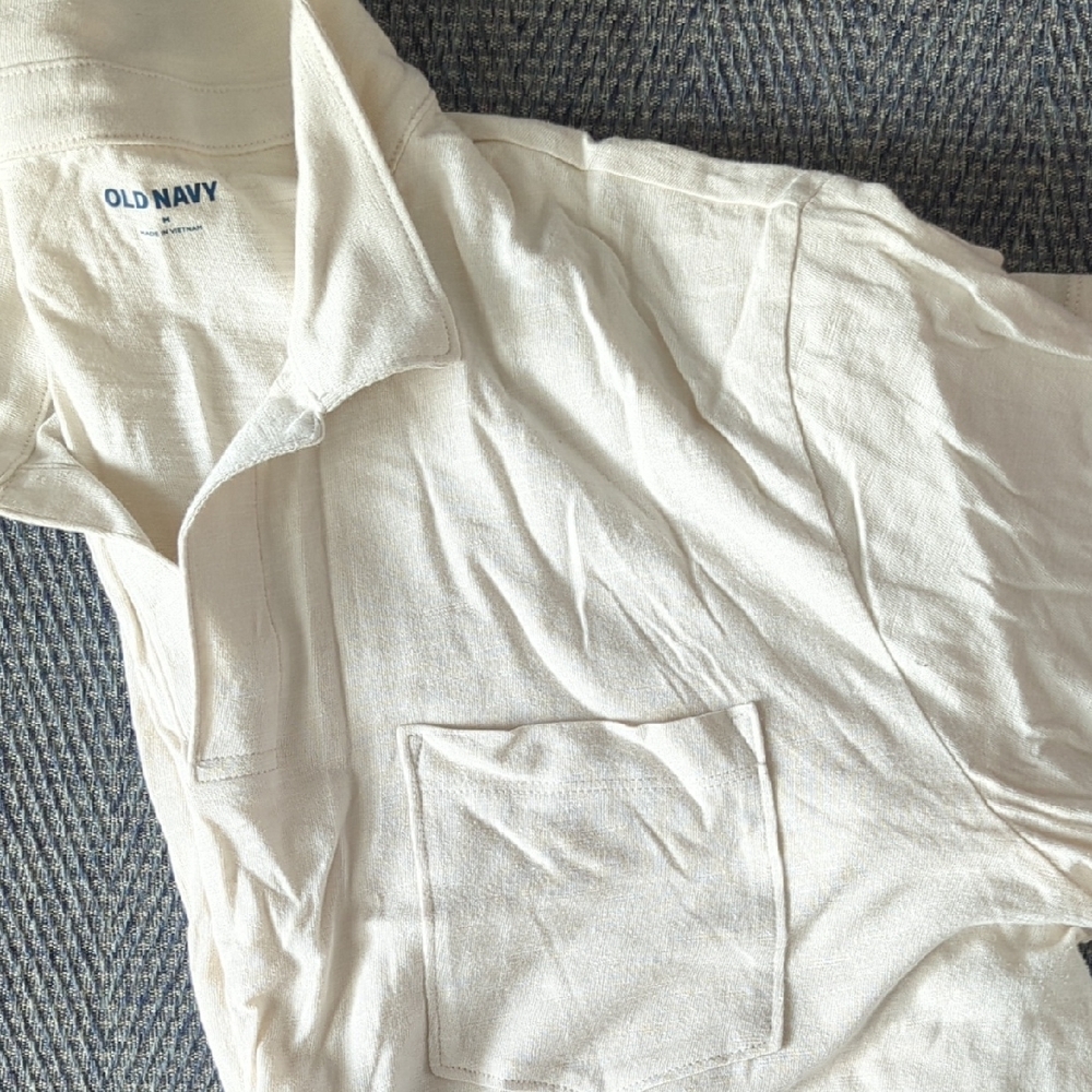 Old Navy Cream Shirt